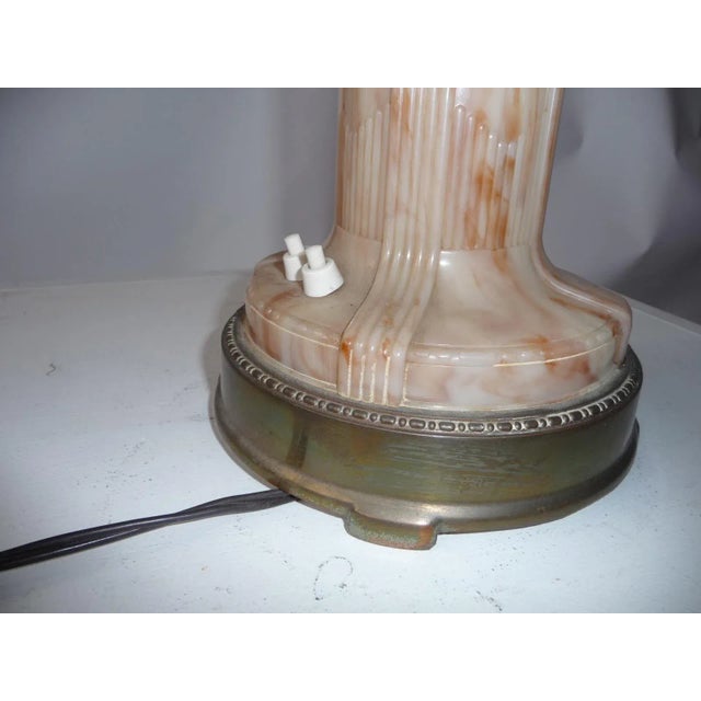 Art Deco Skyscraper Table Lamp by Carl Swanson for All-Lite Manufactoring Company, 1930s For Sale - Image 13 of 17