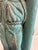 Vintage Terracotta Angel Candle Holder Sculpture With Verdigris Patina For Sale In Oklahoma City - Image 6 of 15