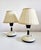 Wood Mid-Century Modern Table Lamps attributed to Angelo Lelli, Italy, 1950s, Set of 2 For Sale - Image 7 of 13
