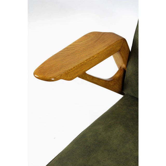 Mid-Century Ash Armchair, 1960s For Sale - Image 15 of 17