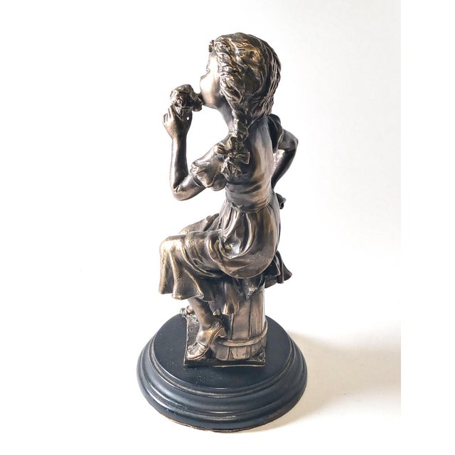 Wood Silverplate Books Keeper For Sale - Image 7 of 9