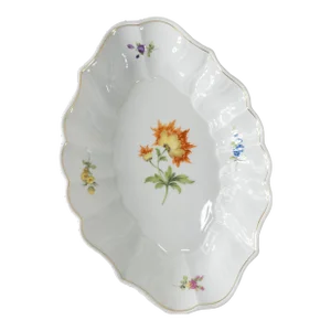 19th Century German Meissen Floral Decorated Bowl