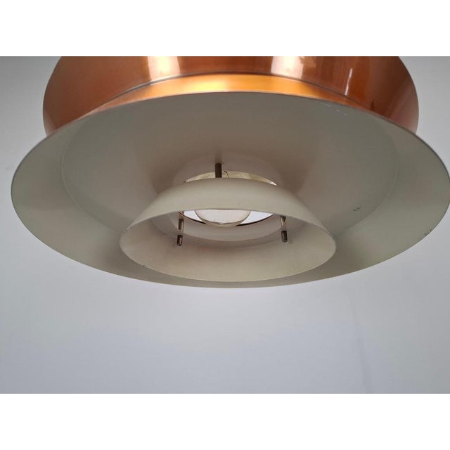 Vintage Danish Brass Pendant Light by Carl Thore for Granhaga, 1960s For Sale - Image 13 of 18