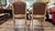 French Provincial Pair of Vintage Leatherette Armchairs For Sale - Image 3 of 5