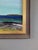 Mid-Century Modern 'Echoes of the Coast' Original Mini Abstract Coastal Landscape Oil Painting, Framed For Sale - Image 6 of 10