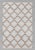Jute Cotton White Diamond Design Boho Hand Woven Rug For Sale - Image 9 of 9
