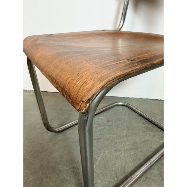 Metal Vintage Workshop Chair, 1960s For Sale - Image 7 of 18