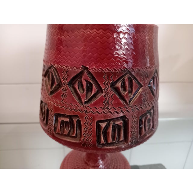 Chalice Vase from Fratelli Fanciullacci, 1960s For Sale - Image 3 of 4