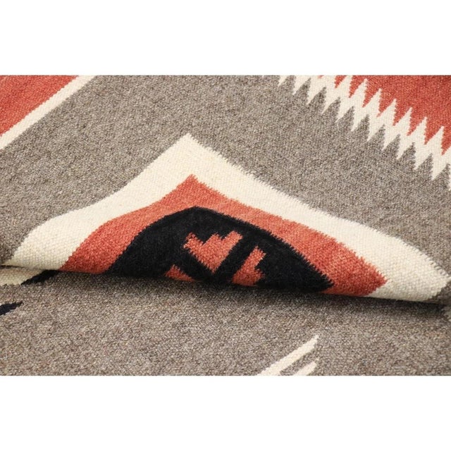 Traditional Tuscany Wool Mocha Area Rug, 8' 1'' X 9'11'' For Sale - Image 3 of 4