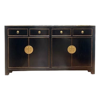 East Village 63" Long Sideboard-Black For Sale