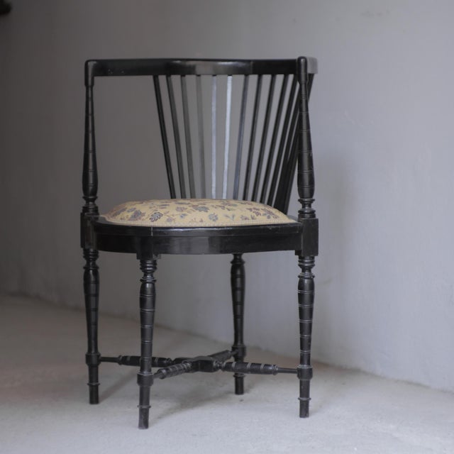 1940s Chair with Armrests attributed to Adolf Loos, 1940s For Sale - Image 5 of 18