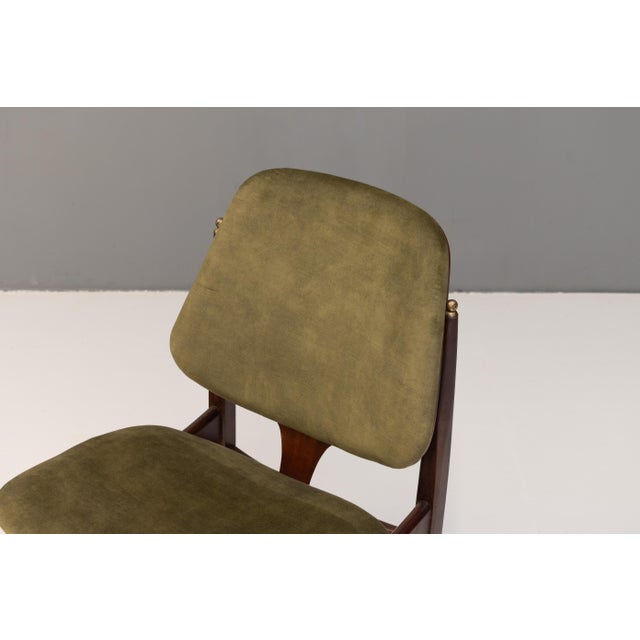 Mid-Century Modern Teak Side Chairs, 1960s, Set of 2 For Sale - Image 6 of 10