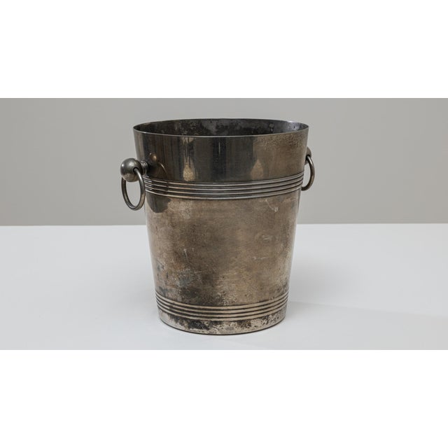 20th Century French Silver Plated Champagne Bucket For Sale - Image 12 of 18