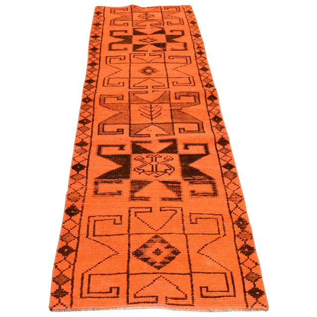 Vintage Turkish Tribal Anatolian Kurdish Hand-knotted with care using traditional rug-making techniques, this wool rug...