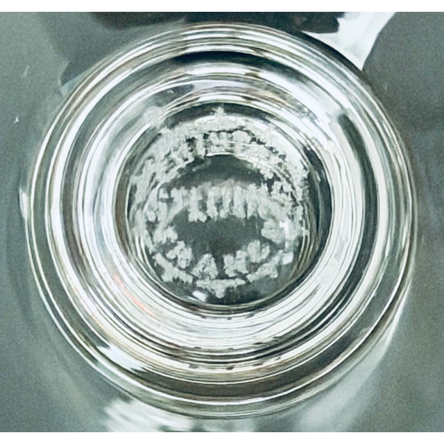 Transparent Saint-Louis Crystal Champagne Glasses For Sale - Image 8 of 12