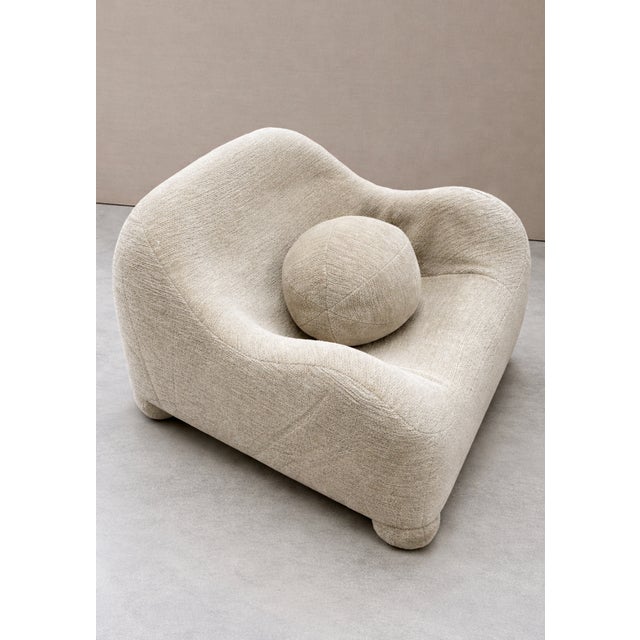 De Pas D'urbino Lomazzi Rare Pair of Gomma Armchairs by De Pas, D'Urbino, Lomazzi for Zanotta For Sale - Image 4 of 8