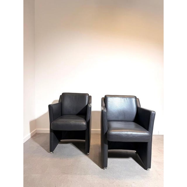 Leather Armchair from Rolf Benz For Sale - Image 5 of 6
