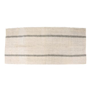 Vintage Neuatral Turkish Carpet For Sale