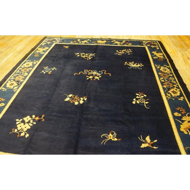Early 20th Century Chinese Peking Carpet ( 7'6'' x 8'5'' - 230 x 257 ) For Sale - Image 4 of 12