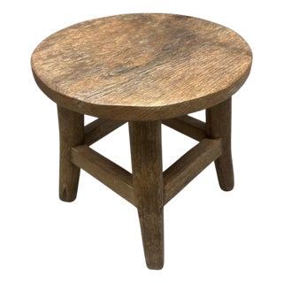 Antique Side Table or Stool For Sale