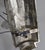 Petitot & Degue French Art Deco Nickeled Bronze & Frosted Glass Modernist Wall Sconces 1930s - A Pair For Sale - Image 11 of 14