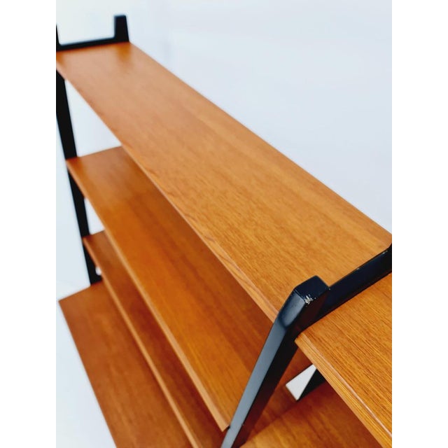 Danish Freestanding Bookshelf System in Teak by Bengt Ruda, 1960s For Sale - Image 10 of 11