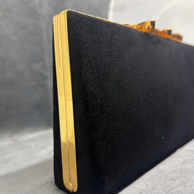 Modern 21st Century Jimmy Choo Red Carpet Jewel Clutch Bag For Sale - Image 3 of 9