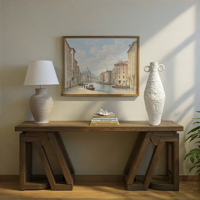 Contemporary Rowan Double Handle Vase - Large For Sale - Image 3 of 11