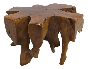 Vintage Heavy Teak Root Table, 1970s