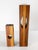 Mid-Century Modern Black Walnut Flower Bud Vases For Sale In New York - Image 6 of 12