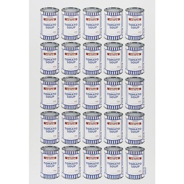 After Banksy, Tesco Value Cream of Tomato Soup Cans, 2006, Offset Printing For Sale - Image 5 of 5