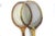 Spalding Curated Set of Antique Sport Tennis Rackets for Designer Decorating Wood Racquet Set of Two Sports Equipment Memorabilia For Sale - Image 4 of 11