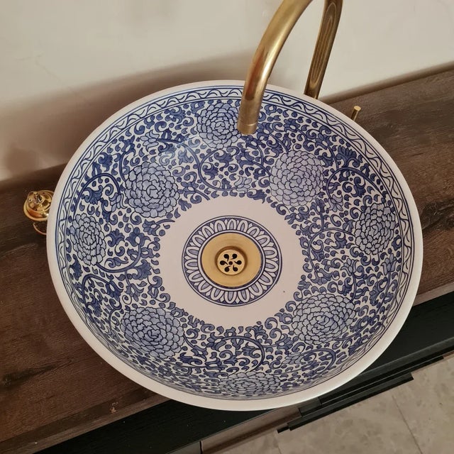 Contemporary Pottery Sink Bowl For Sale - Image 4 of 6