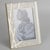 Umberto Mascagni White and Gilt Aluminum Picture Frame, Italy 1970s For Sale - Image 4 of 10