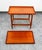 Brown Mid Century Danish Modern Serving Cart Trolley Teak Rolling Bar Expanding MCM For Sale - Image 8 of 12