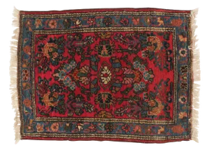 Antique Malayer Wool Rug - 2' x 3'