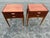 Mid-Century Danish Teak Nightstands with Oak Legs, 1960s, Set of 2 For Sale - Image 3 of 14
