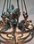 Black Art Deco Chandelier, 1930s For Sale - Image 8 of 18