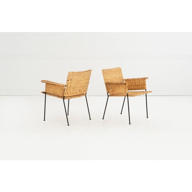 Wood Pair of Van Keppel-Green “Vkg” Model 864 Club Chairs, California, 1953 For Sale - Image 7 of 12