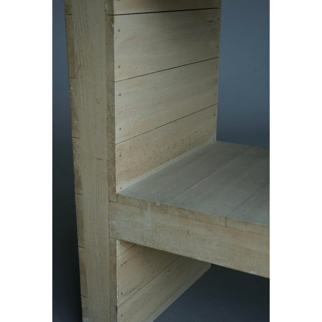 Bossche School Two-Tier Side Table in the style of Dom Hans Van Der Laan, 1960s For Sale - Image 15 of 18