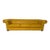 Marcantonio Designs Yellow Leather Chesterfield Sofa For Sale