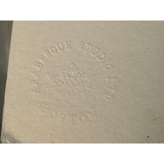 1980s Michael Young “Ladies Ready-to-Wear” Contemporary Serigraph, Signed & Numbered 285/300, Art Deco Style For Sale - Image 11 of 11