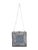 2010s Judith Leiber Crystal Minaudière Cigar Box Clutch Evening Bag Art Deco Silver For Sale - Image 5 of 10