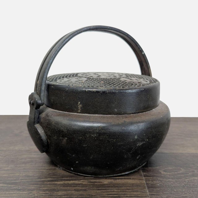 Chinese Antique Chinese Brass Hand Warmer For Sale - Image 3 of 9