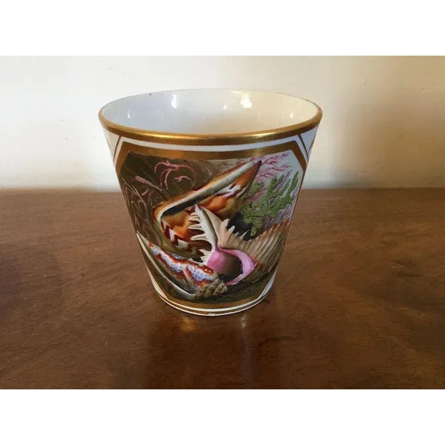 1810 English George III Coalport Porcelain Beaker Vase For Sale In New York - Image 6 of 11
