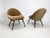 Mid-Century Modern 1950s Vintage Tan Chairs - a Pair For Sale - Image 3 of 10