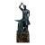 Vintage Bronze Blacksmith Sculpture For Sale