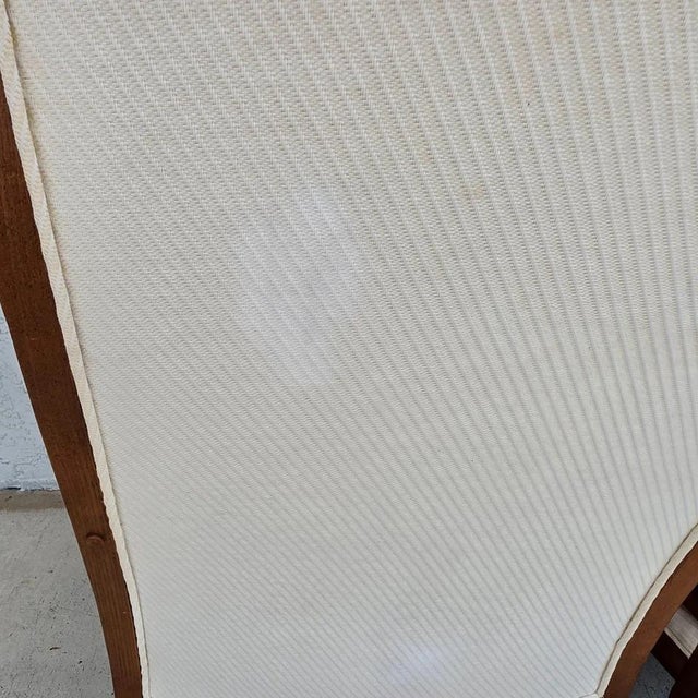Vintage 1960s Italian Hollywood Regency High Back Lounge Armchairs Pair For Sale - Image 17 of 17