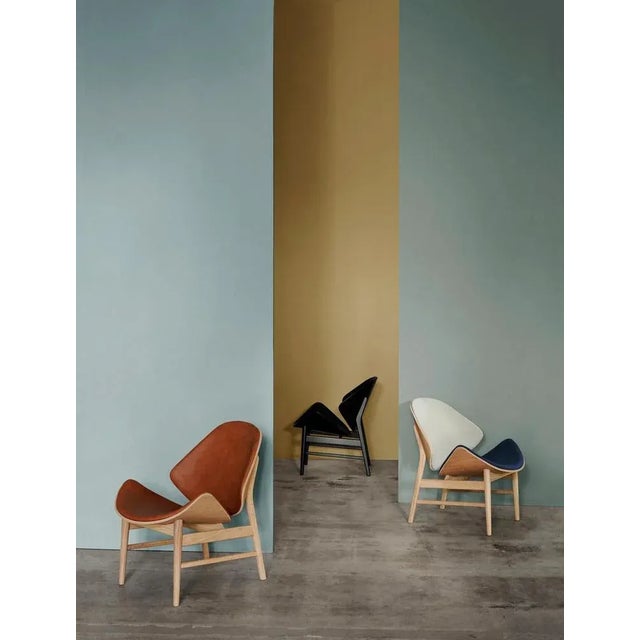 Orange Chair Vegetal in White Oiled Oak Nude by Warm Nordic For Sale - Image 6 of 11