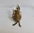 Signed S. Lascoux (c) large fiberglass brass finish lionfish wall sculpture. Wire hanger on the reverse for wall...